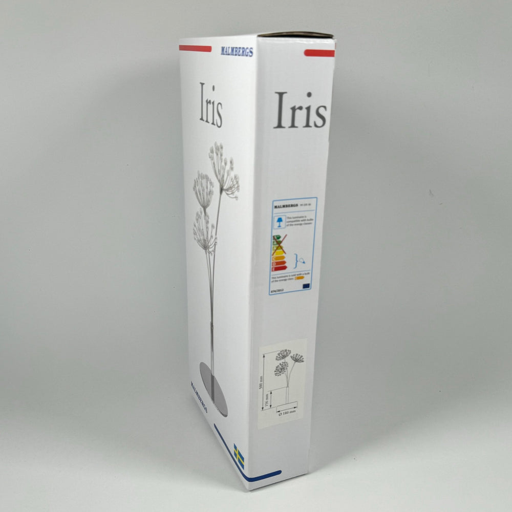 IRIS MALMBERGS Bordslampa Krom - Homy Secondhand Online