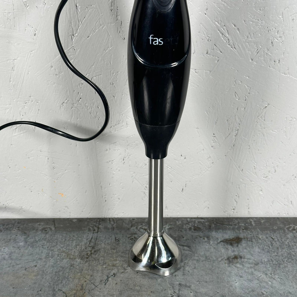 Elektrisk stavmixer i svart och rostfritt stål - Homy Secondhand Online