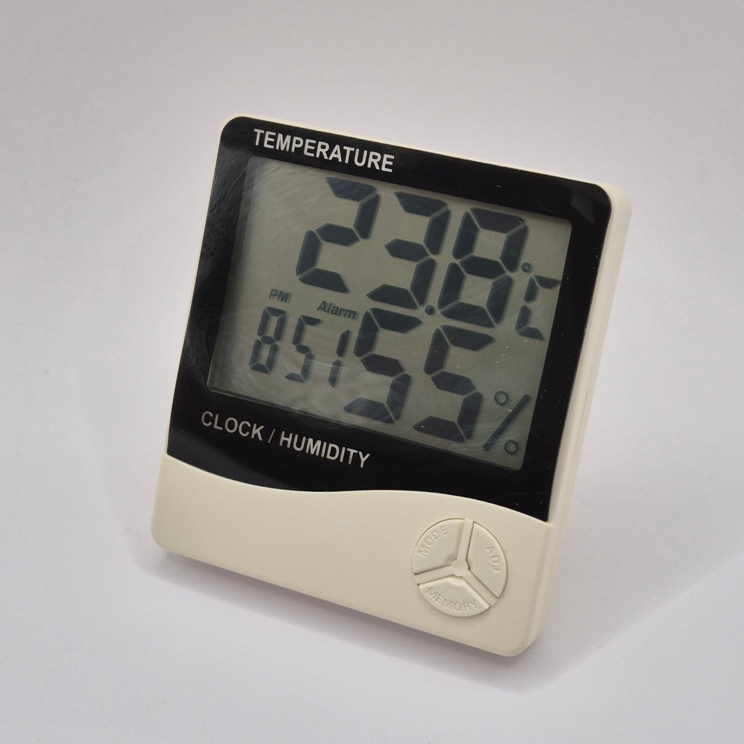 Kompakt digital väderstation i gott skick