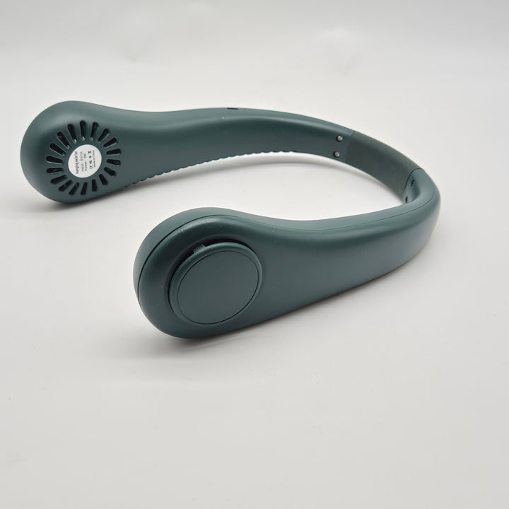 Bärbar nackfläkt i plast, mycket gott skick