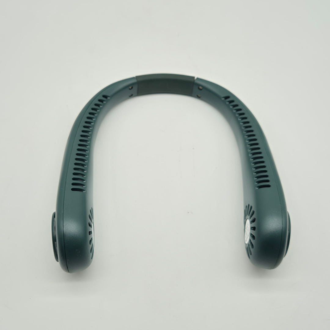 Bärbar nackfläkt i plast, mycket gott skick