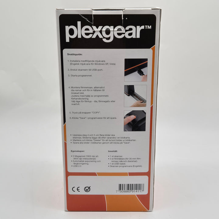 Plexgear 35 mm filmskanner i plast