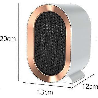 Elegant Värmefläkt i Grått och Koppar Finish - Homy Secondhand Online