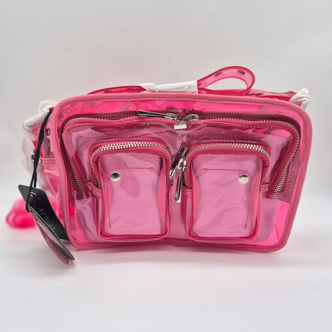 Rosa NUNOO väska med genomskinlig design - Homy Secondhand Online