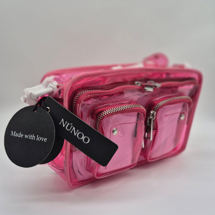 Rosa NUNOO väska med genomskinlig design - Homy Secondhand Online