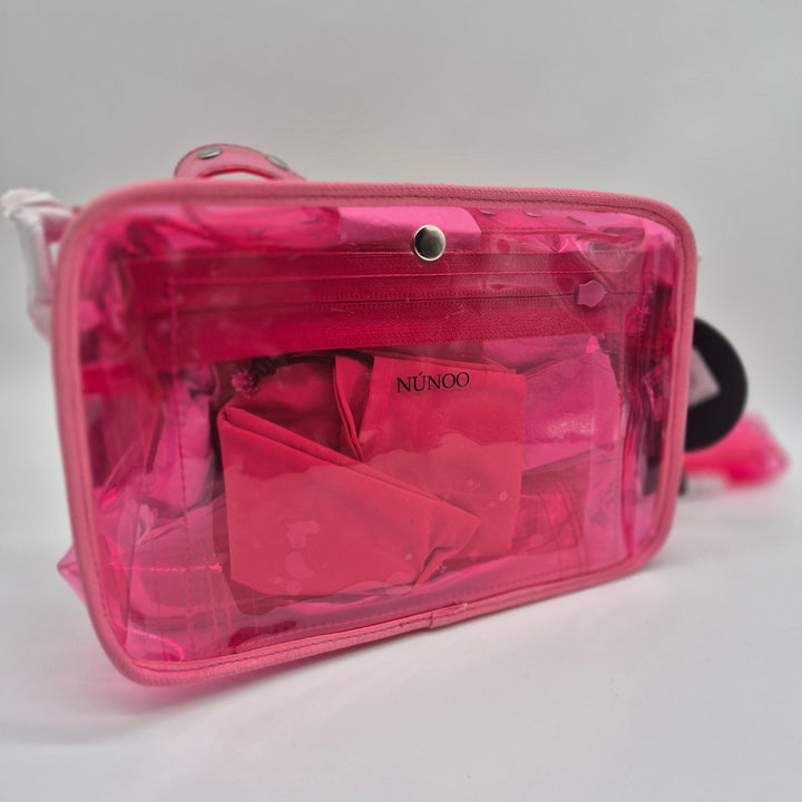 Rosa NUNOO väska med genomskinlig design - Homy Secondhand Online