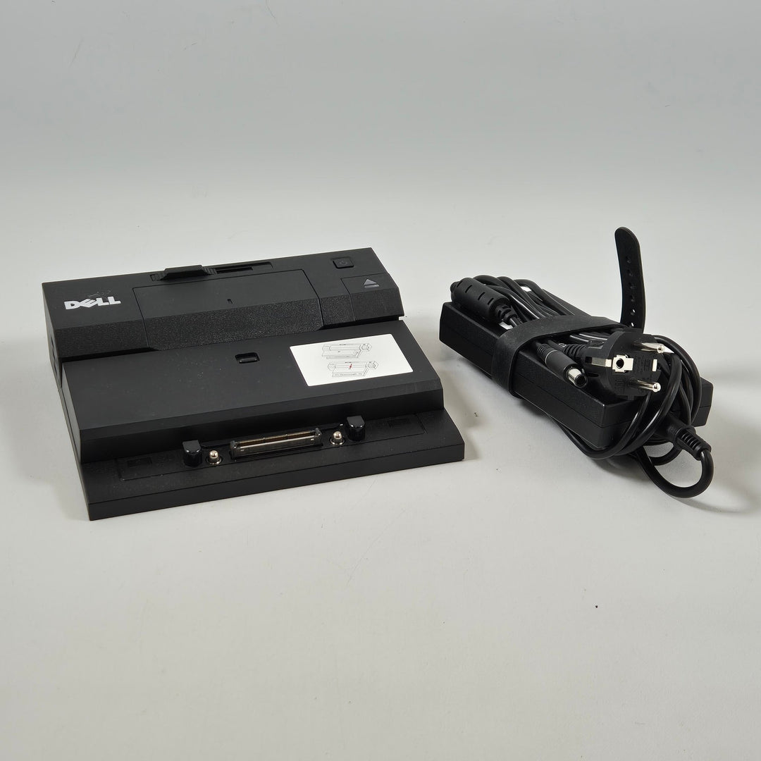 Dell dockingstation med strömkabel, svart - Homy Secondhand Online