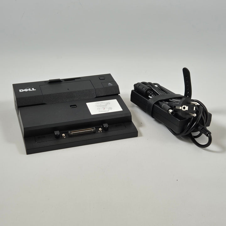 Dell dockingstation med strömkabel, svart - Homy Secondhand Online