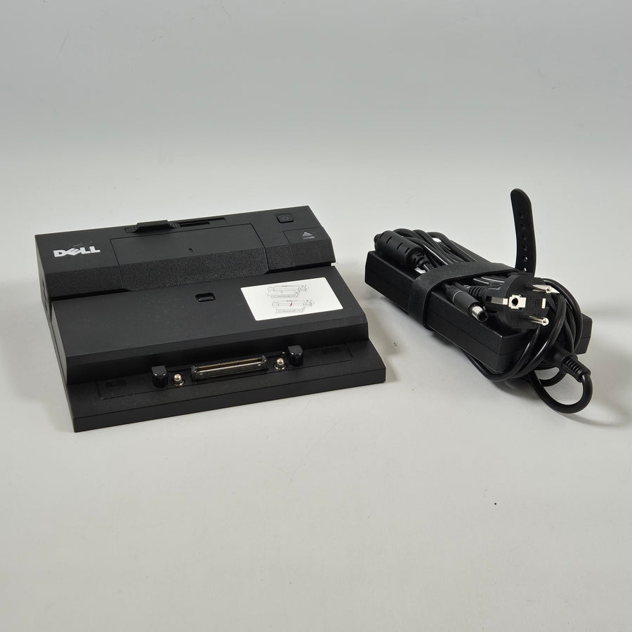 Dell dockingstation med strömkabel, svart - Homy Secondhand Online