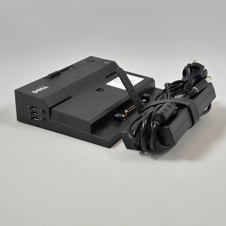 Dell dockingstation med strömkabel, svart - Homy Secondhand Online