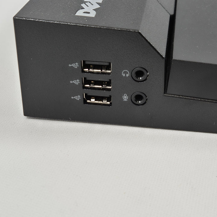 Dell dockingstation med strömkabel, svart - Homy Secondhand Online