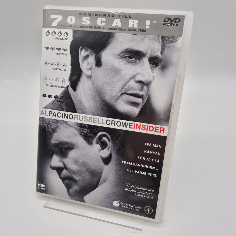 Insider DVD med Al Pacino och Russell Crowe - Homy Secondhand Online