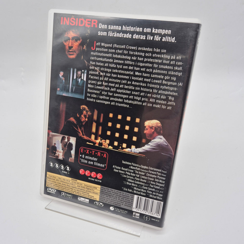 Insider DVD med Al Pacino och Russell Crowe - Homy Secondhand Online
