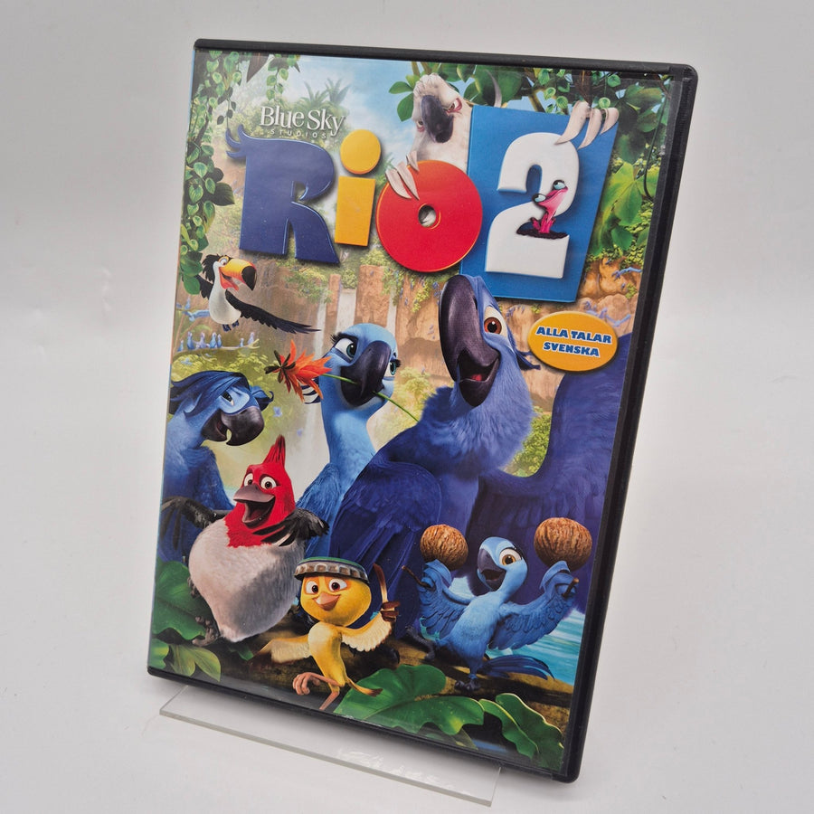 Rio 2 tecknad film på svenska DVD - Homy Secondhand Online