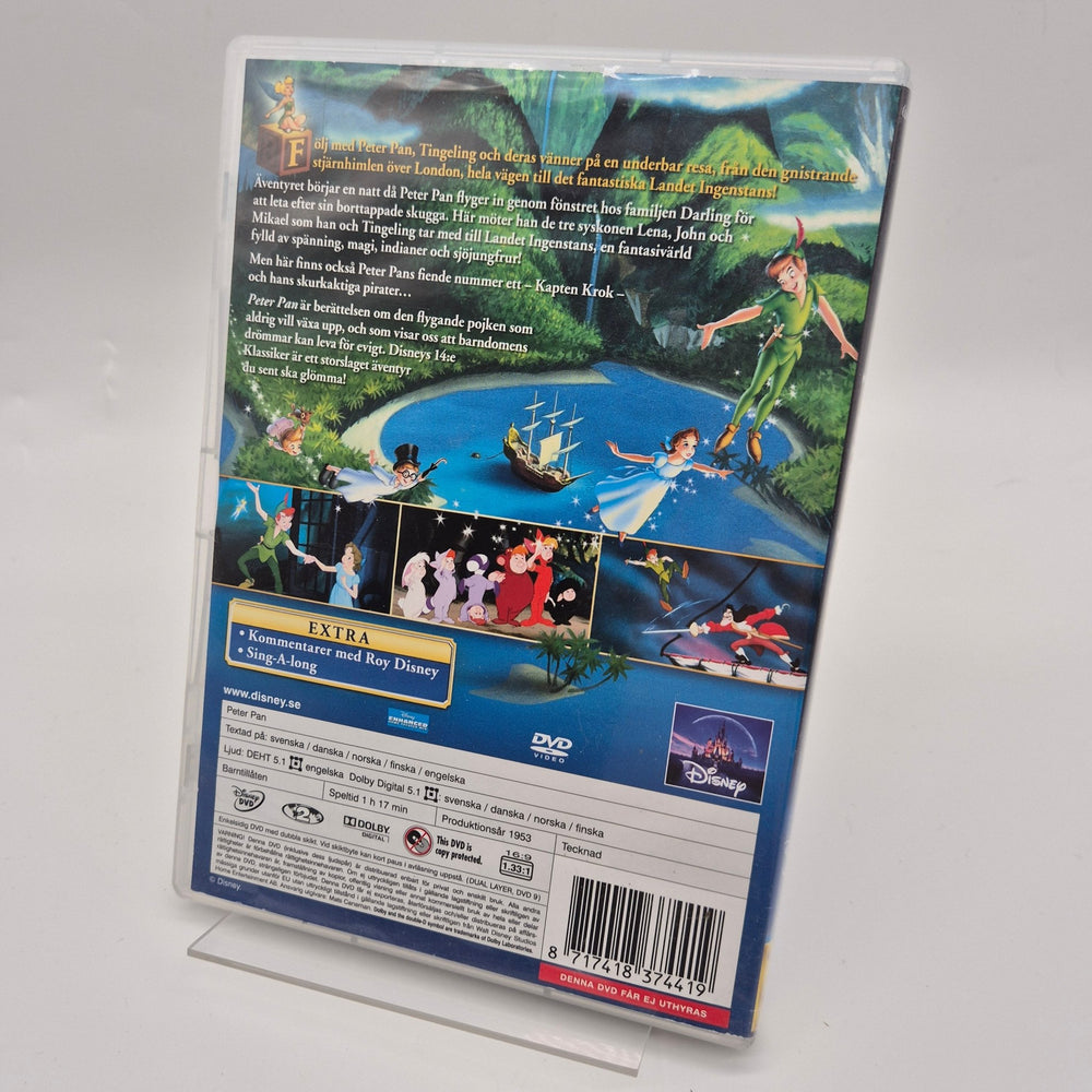 Disney Klassiker Peter Pan på DVD - Homy Secondhand Online
