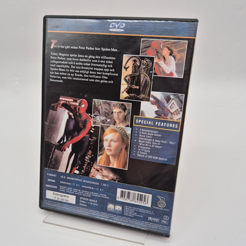 Spindelmannen 2 DVD - Klassisk Superhjältefilm - Homy Secondhand Online