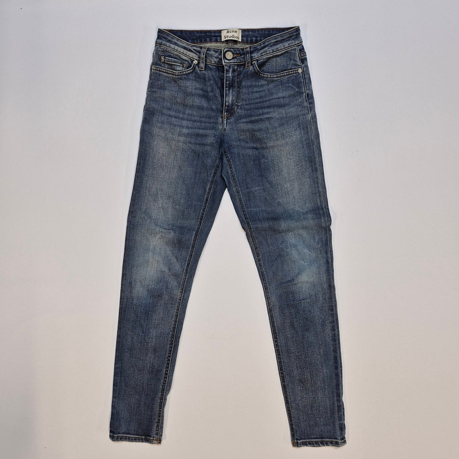 Acne Studios Blåa Slim Fit Jeans - Homy Secondhand Online