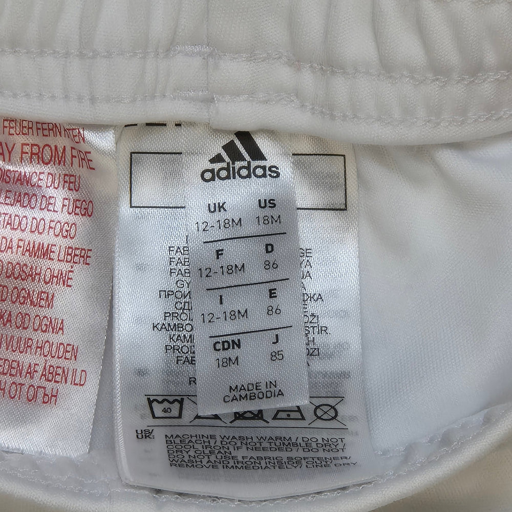 Adidas Manchester United Vit Fotbollsshorts - Homy Secondhand Online