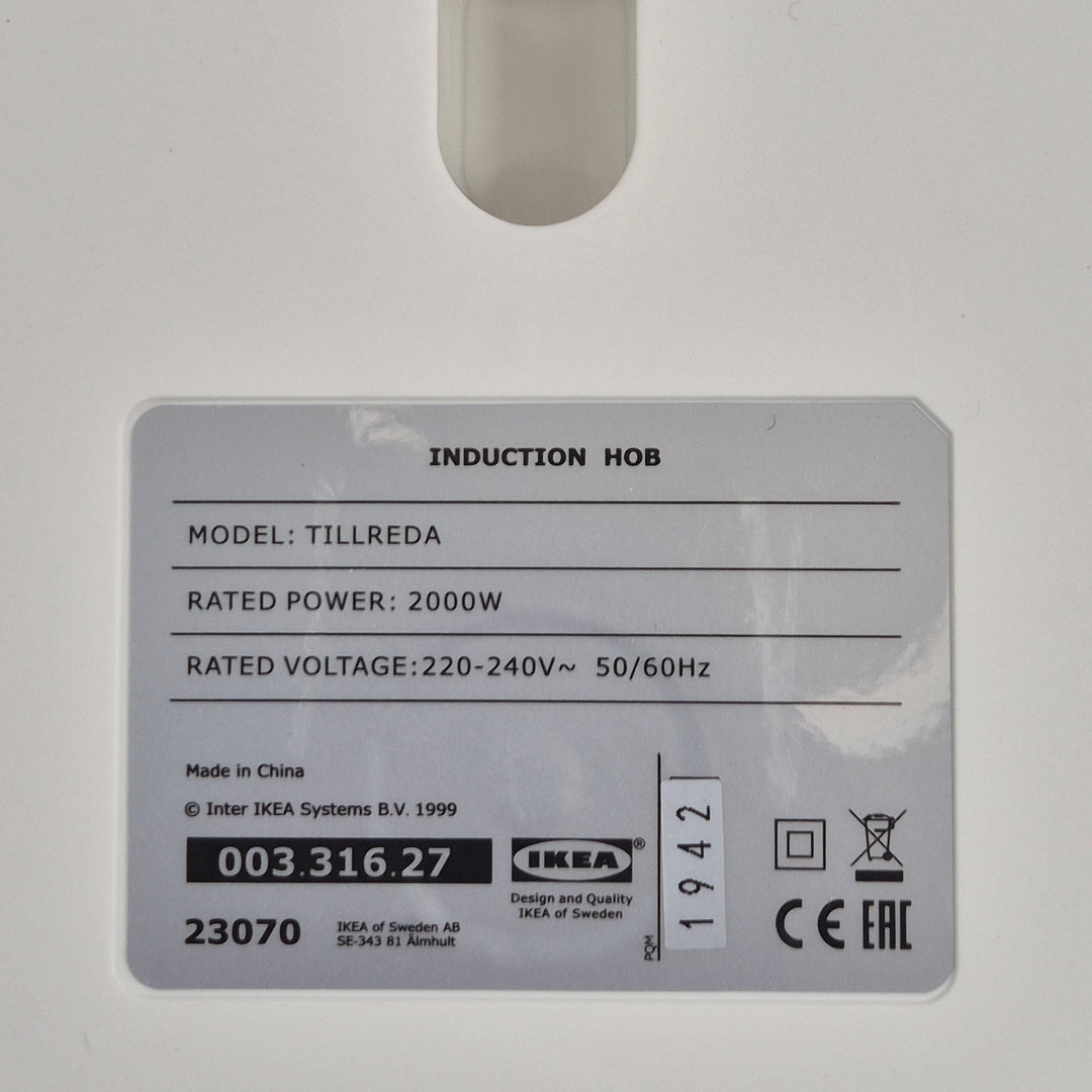 TILLREDA Bärbar Induktionshäll från Kira Petersen - Homy Secondhand Online