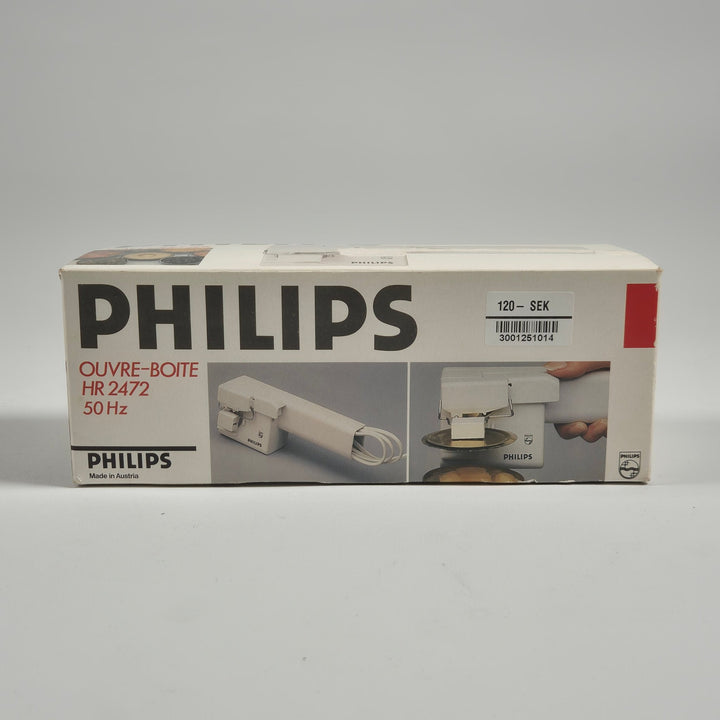 Philips HR 2472 Elektrisk Burköppnare - Vit - Homy Secondhand Online