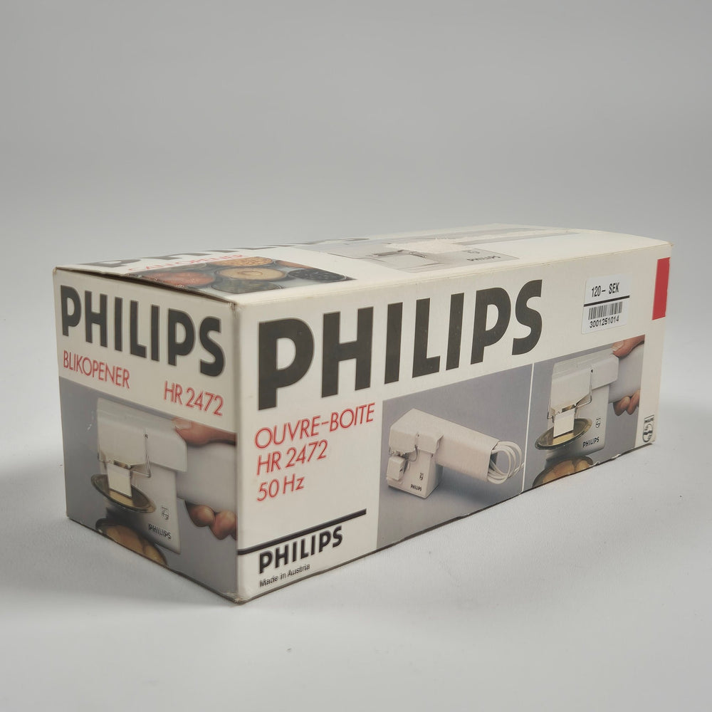 Philips HR 2472 Elektrisk Burköppnare - Vit - Homy Secondhand Online