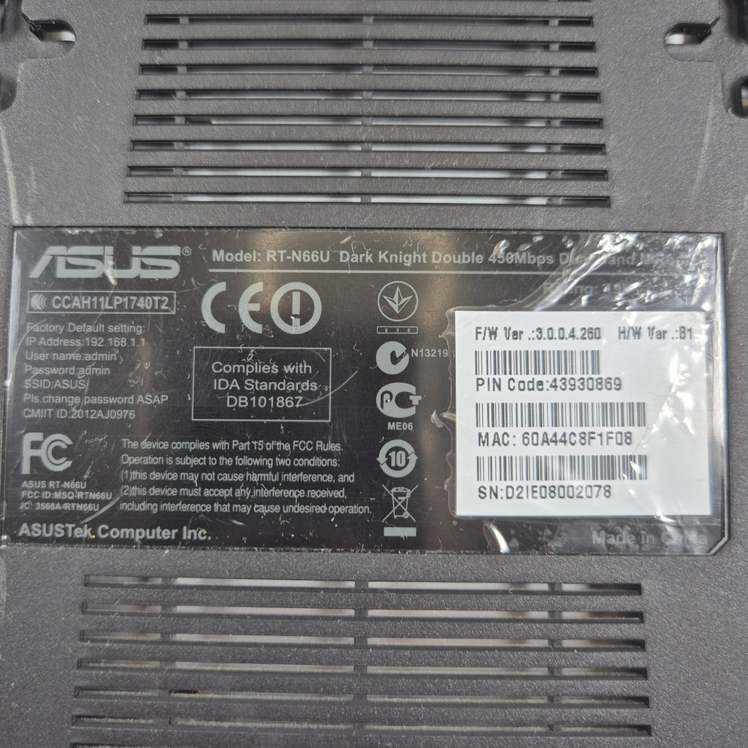 ASUS Dual - band Wireless - N900 Gigabit Router - Homy Secondhand Online