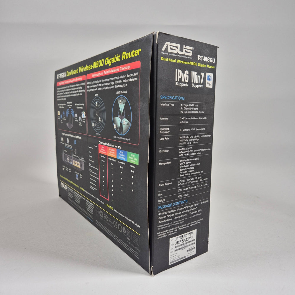 ASUS Dual - band Wireless - N900 Gigabit Router - Homy Secondhand Online