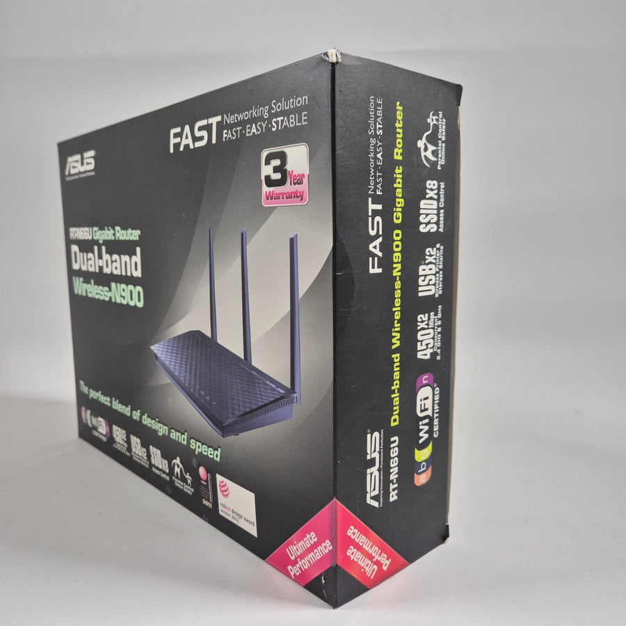 ASUS Dual - band Wireless - N900 Gigabit Router - Homy Secondhand Online