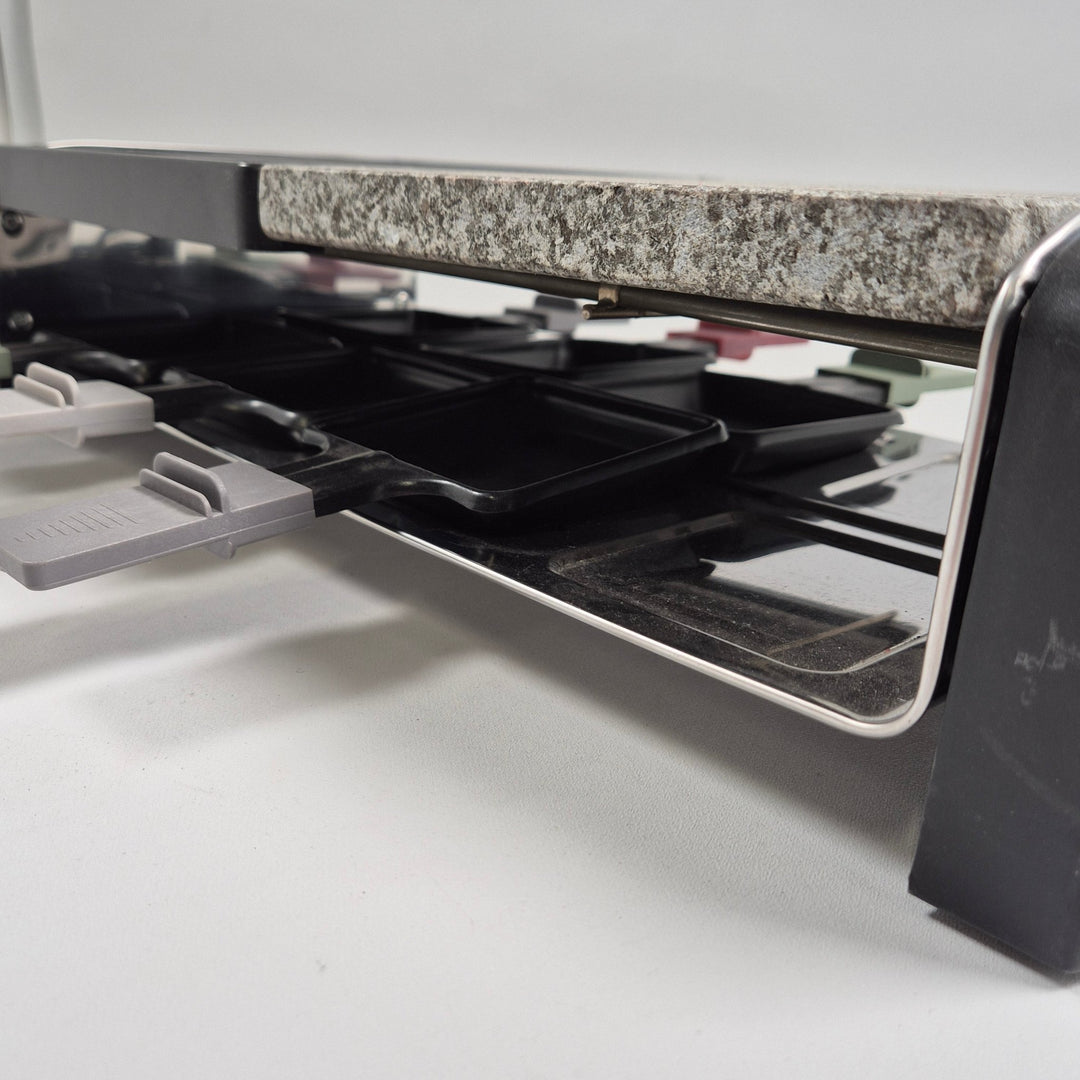 Multifunktionell Raclette Grill med Stenplatta - Homy Secondhand Online