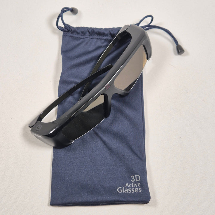 Svart Aktiva 3D - glasögon med Fodral - Samsung - Homy Secondhand Online