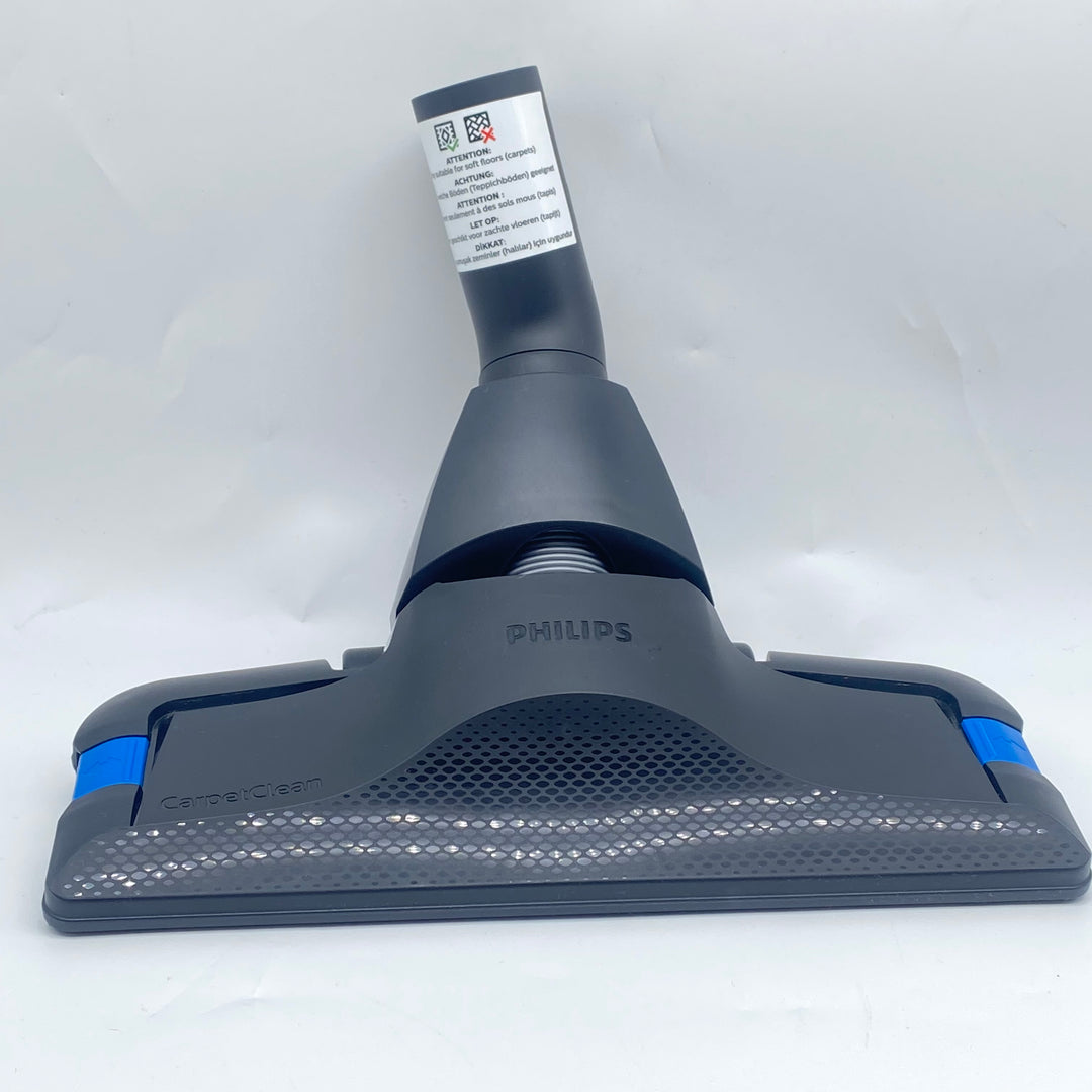 Philips dammsugarhuvud i plast och metall