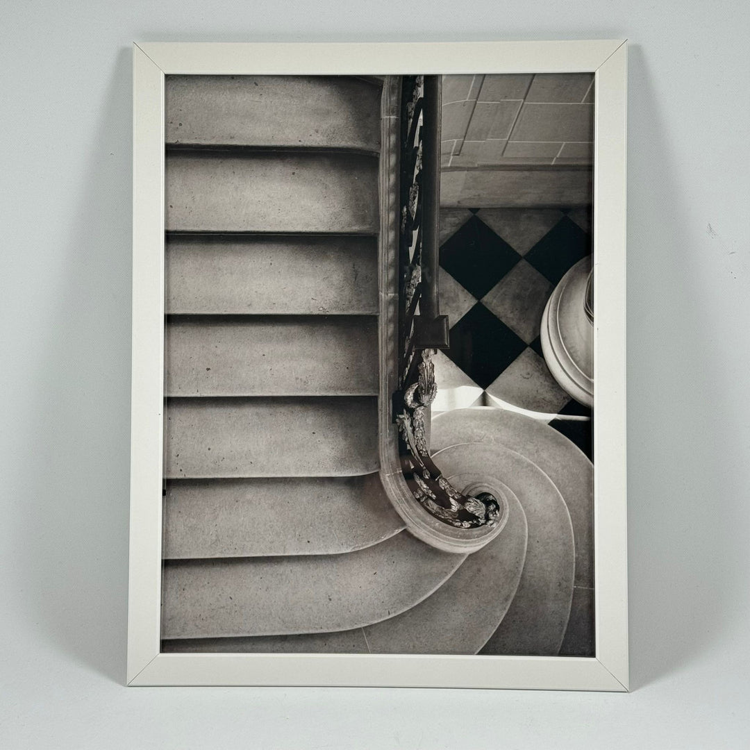 Inramad Fotografi av Spiraltrappa - Homy Secondhand Online