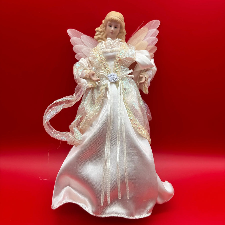 Änglalik Figurin med Gyllene Detaljer - Homy Secondhand Online