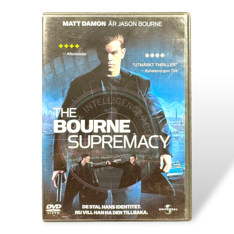 Spännande Thriller: The Bourne Supremacy DVD - Homy Secondhand Online