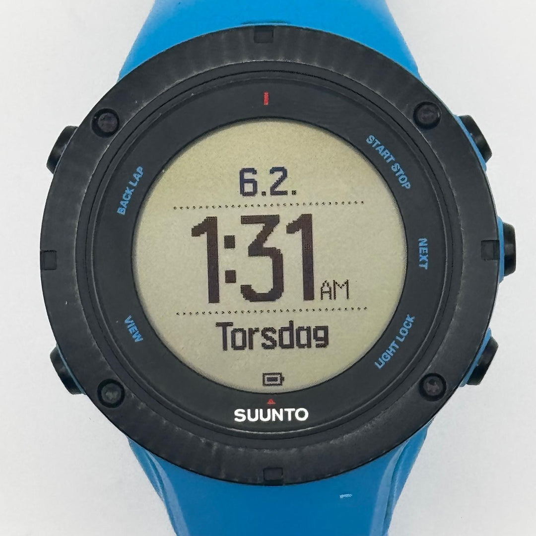 Blå Suunto Sportklocka - Homy Secondhand Online