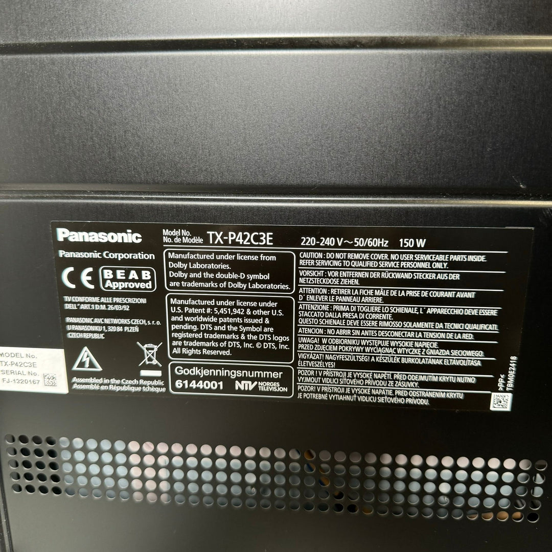 Panasonic Viera Plasma - TV - Homy Secondhand Online