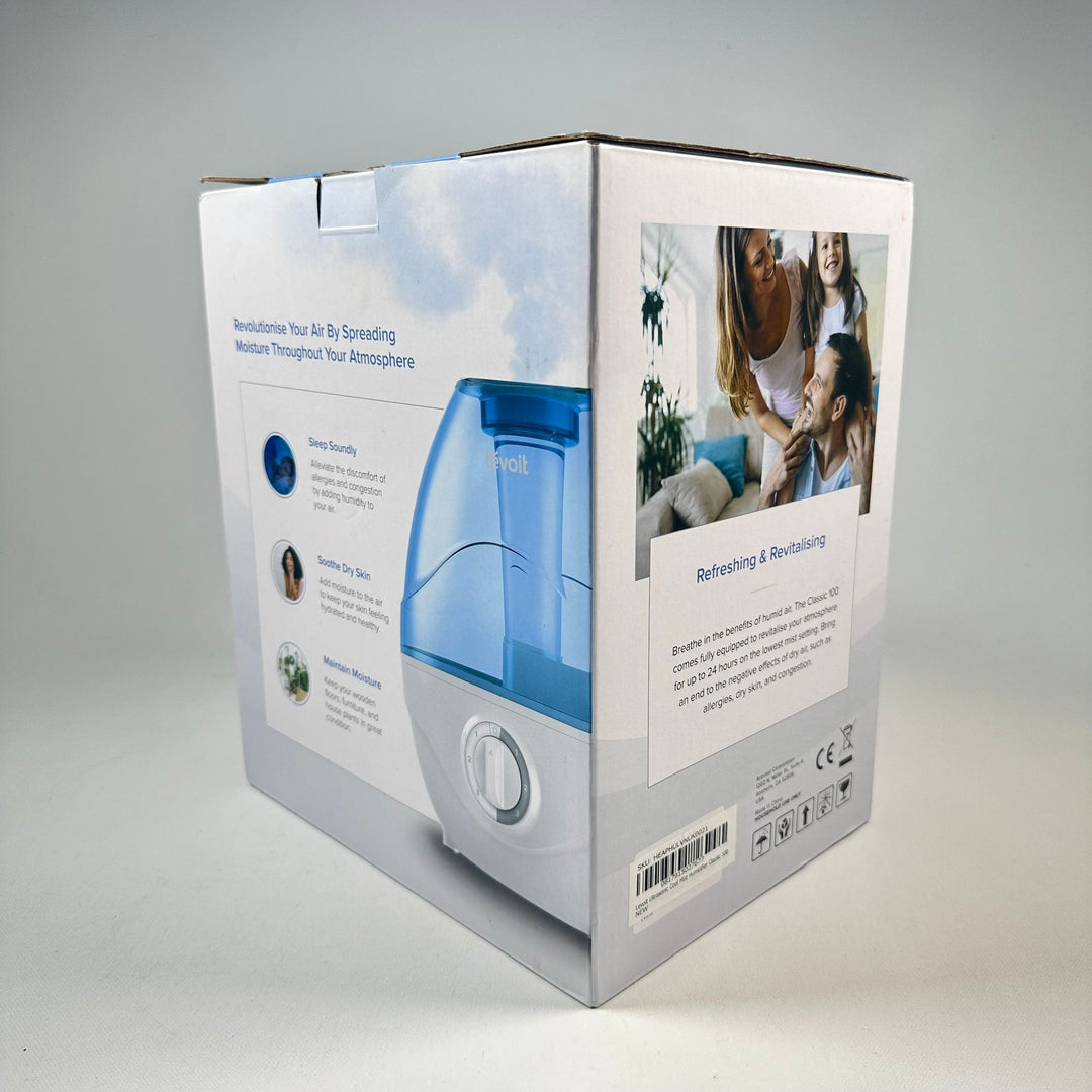 Levoit Ultrasonisk Luftfuktare med Kall Dimma - Homy Secondhand Online