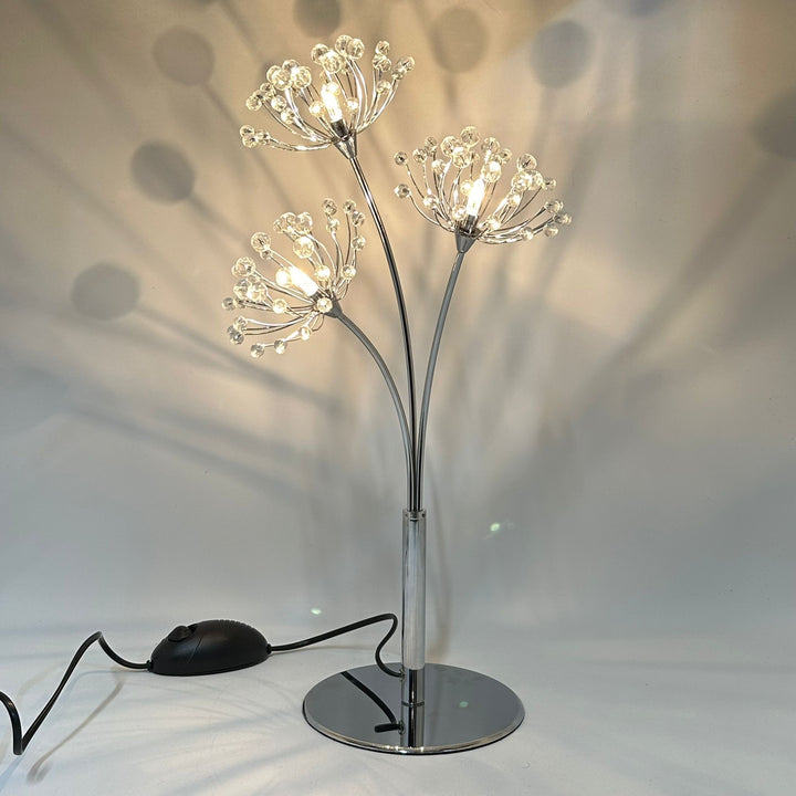 IRIS MALMBERGS Bordslampa Krom - Homy Secondhand Online