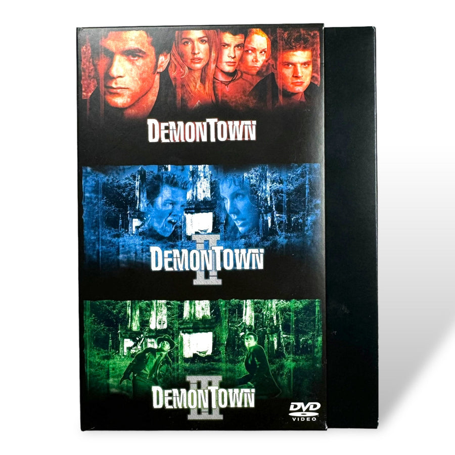 DemonTown Trilogin DVD Boxset – Skräckfylld Spänning - Homy Secondhand Online