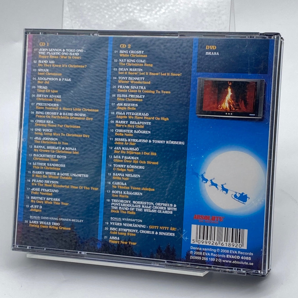 Absolut Christmas: Klassiska Julsånger med Bonus DVD - Homy Secondhand Online
