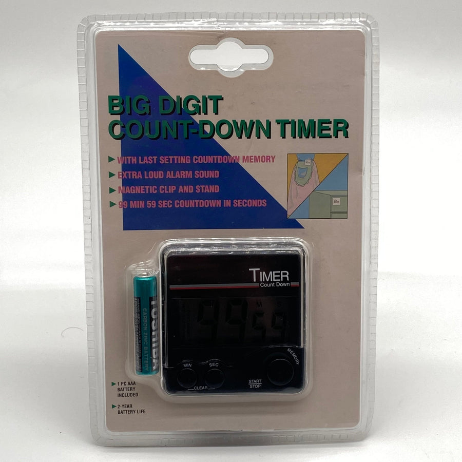 Stort siffer nedräkningstimer med larm - Homy Secondhand Online
