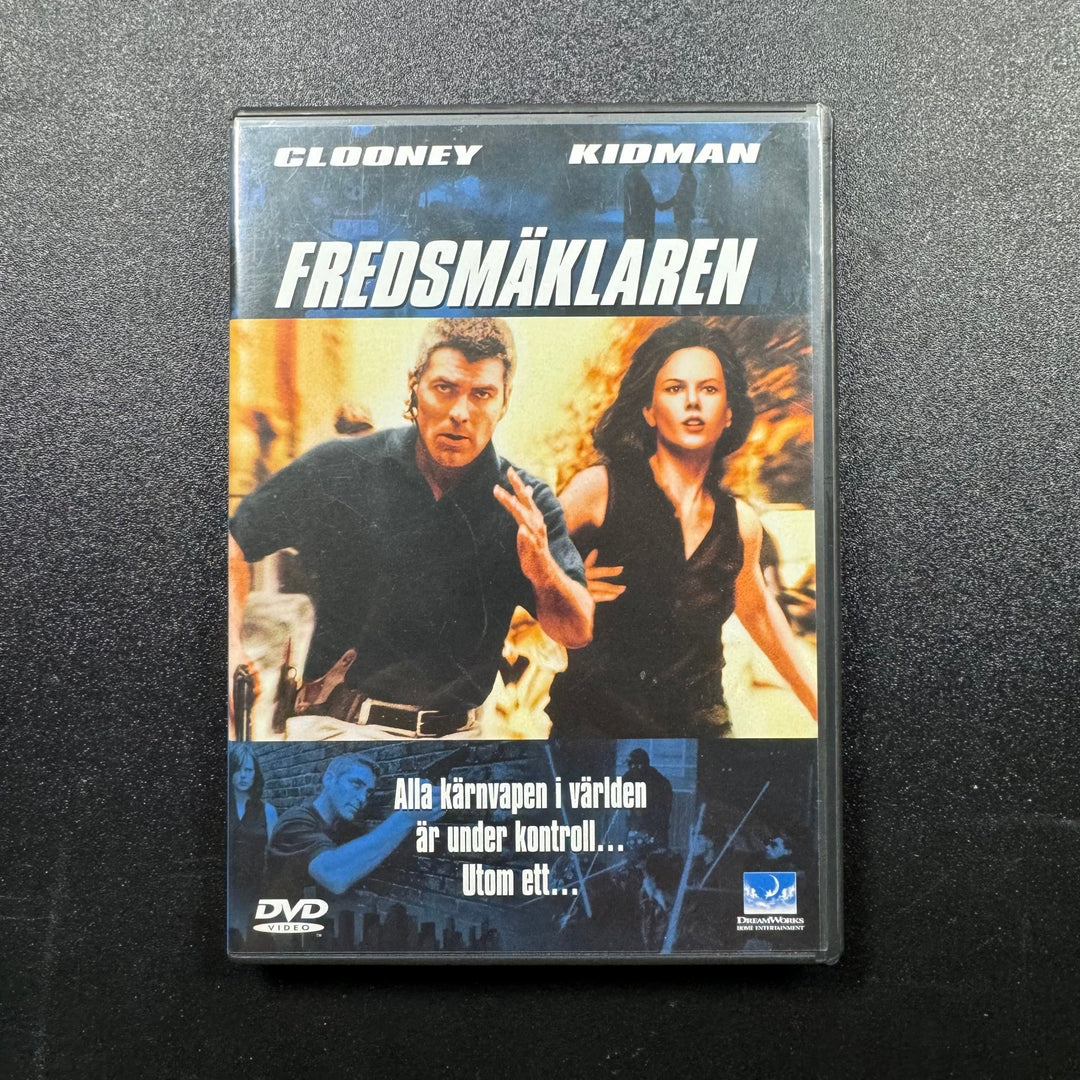 Spännande Actionfilm DVD: Fredsmäklaren med Clooney Kidman - Homy Secondhand Online
