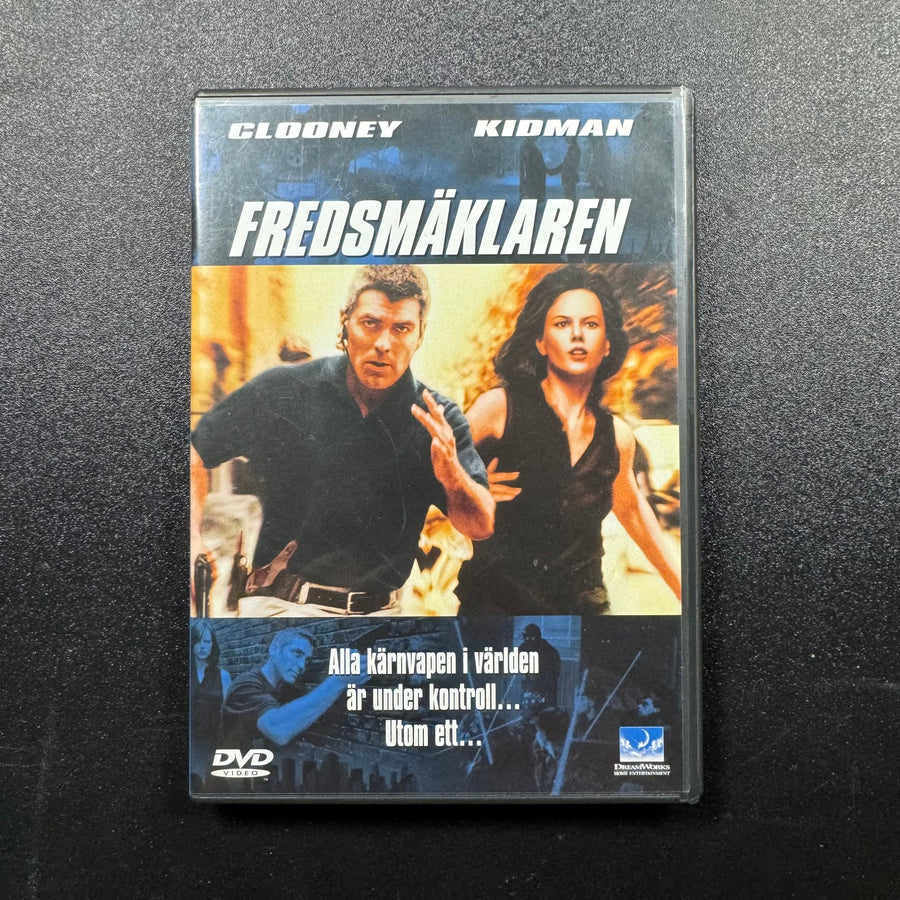 Spännande Actionfilm DVD: Fredsmäklaren med Clooney Kidman - Homy Secondhand Online