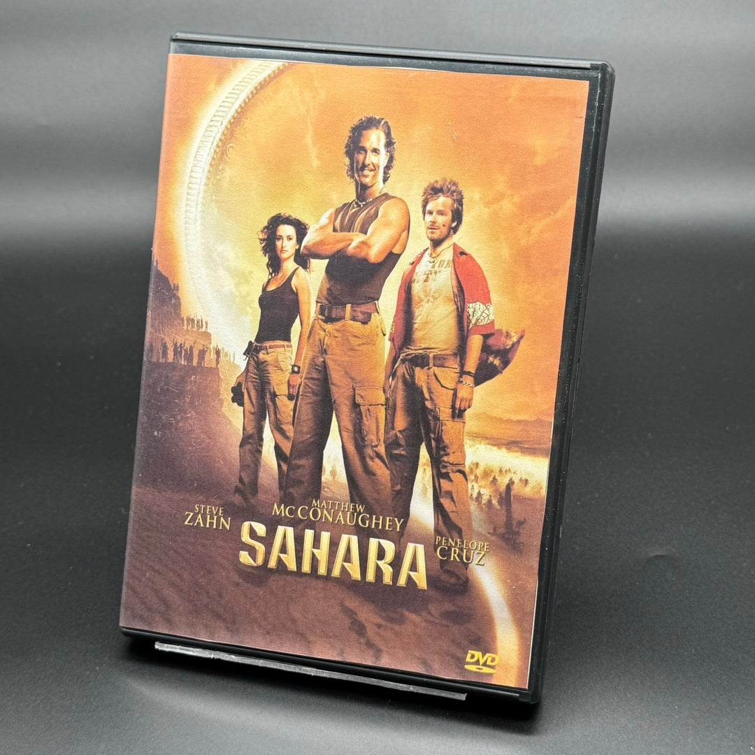 Sahara DVD - Spännande Äventyrsfilm med McConaughey - Homy Secondhand Online