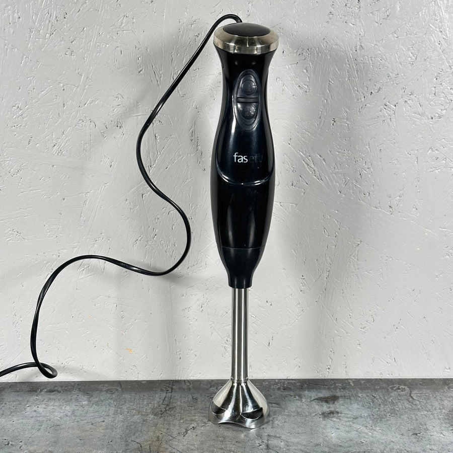 Elektrisk stavmixer i svart och rostfritt stål - Homy Secondhand Online