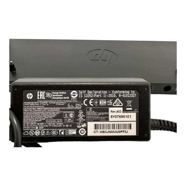 HP 2013 UltraSlim dockningsstation till flera EliteBook - och ProBook - datorer, med strömadapter - Homy Secondhand Online