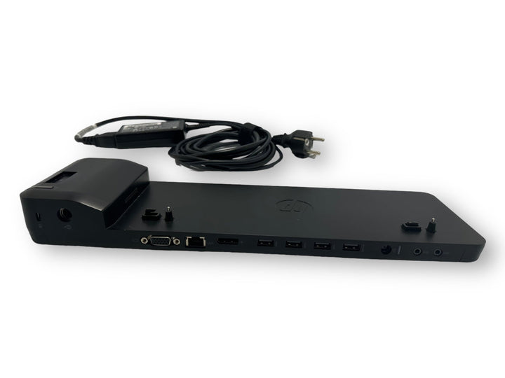 HP 2013 UltraSlim dockningsstation till flera EliteBook - och ProBook - datorer, med strömadapter - Homy Secondhand Online