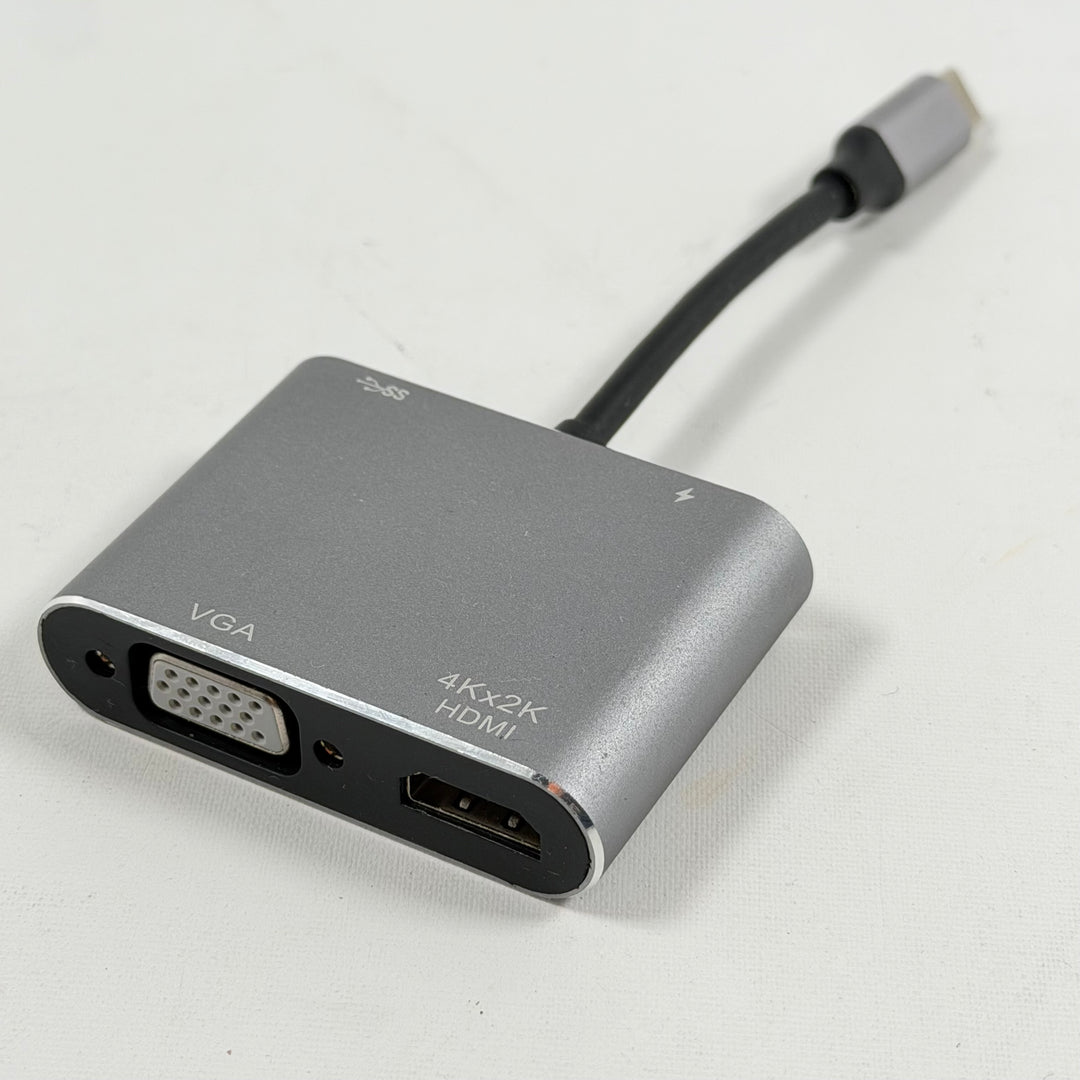 Synlig USB-C HDMI VGA Adapter Metal