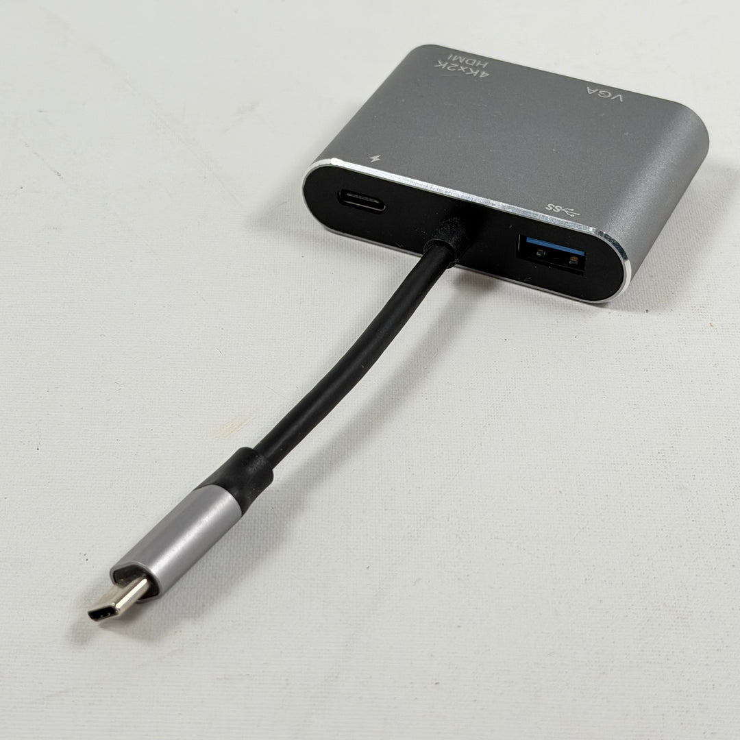 Synlig USB-C HDMI VGA Adapter Metal