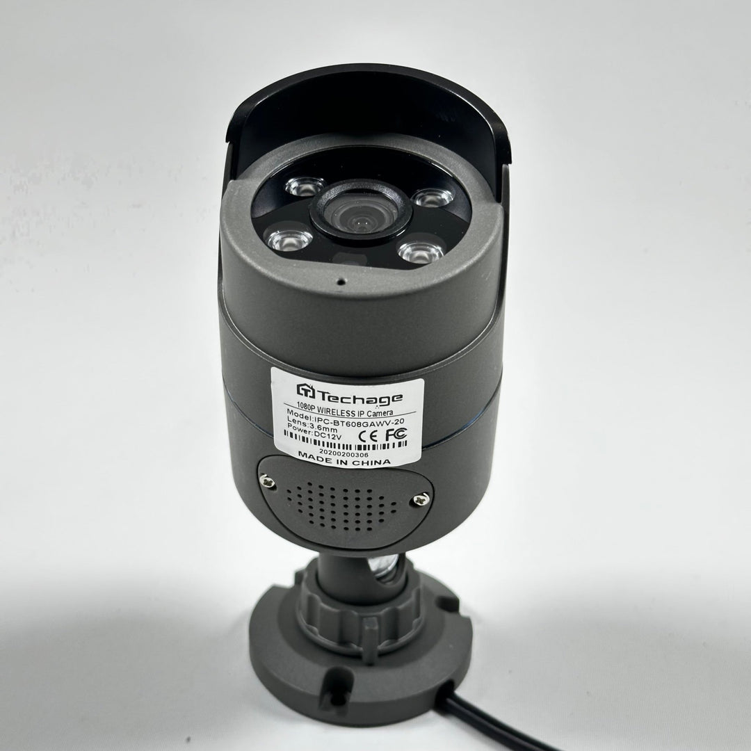 Techage övervakningskamera i grått - Homy Secondhand Online